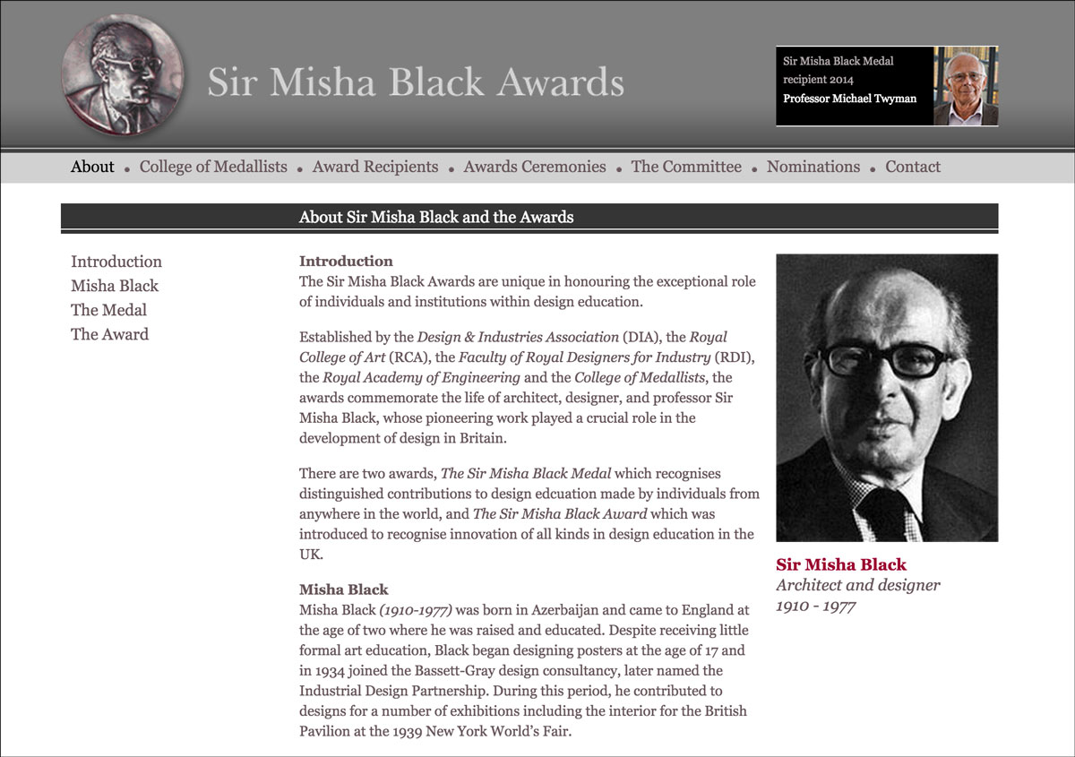 Sir Misha Black Awards
